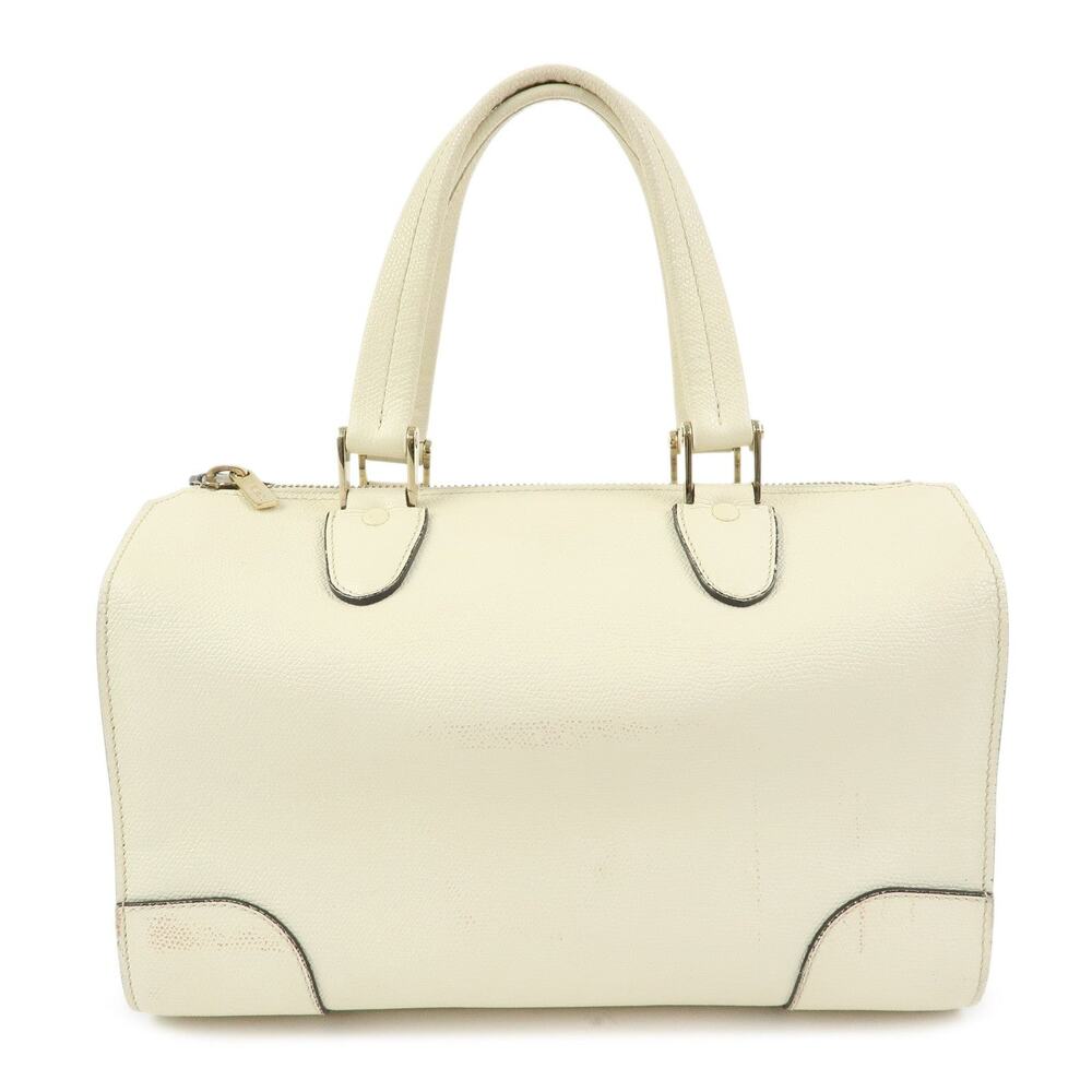 Valextra Babila Medium Calfskin Satchel Cream